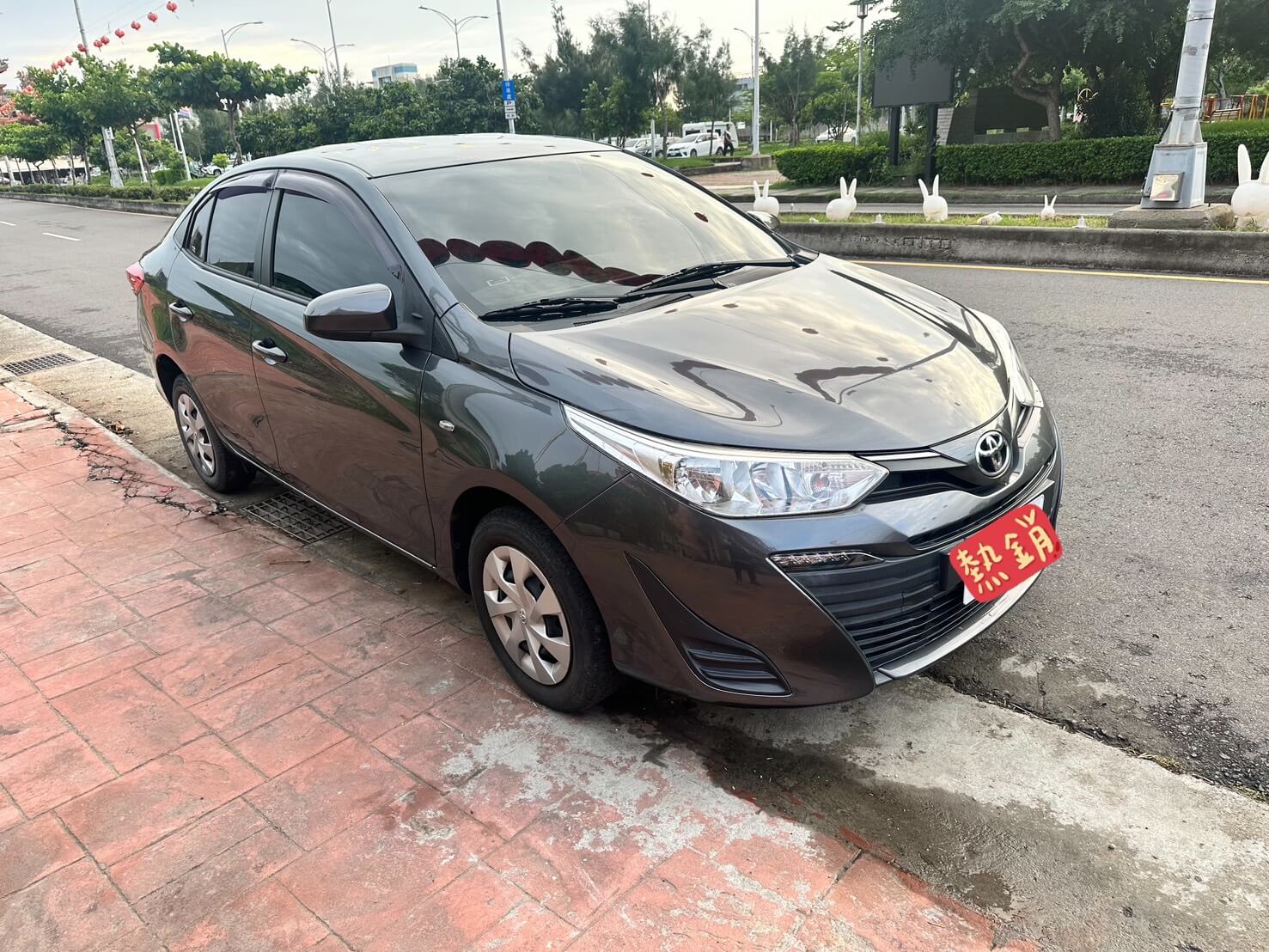 Toyota 2019年Vios鐵灰色1500cc國民神車低哩程妥善率極高便宜又好用